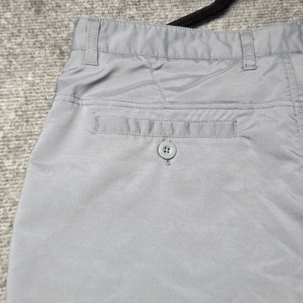 Johnnie-O Prep-Formance Shorts Mens 36 Cloudburst Gray Stretch Golf 9